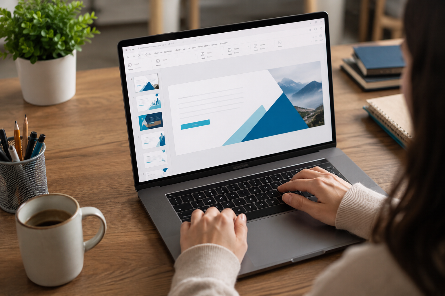 AI Presentation Maker feature illustration
