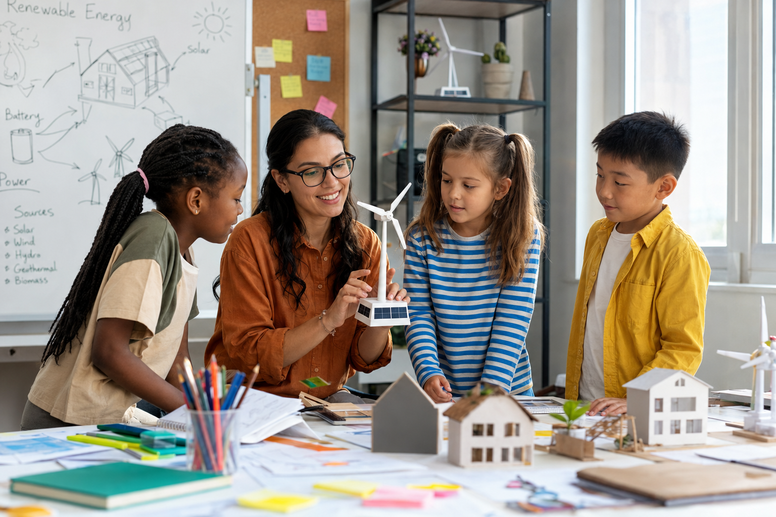 Project-Based Learning teaching method illustration